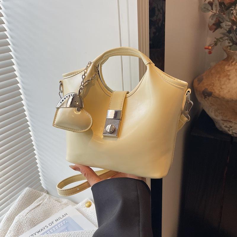 Premium handbag bag women's 2025 new trendy fashion foreign style versatile shoulder bag crossbody bucket bag