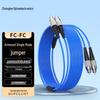 Zhongke Optoelectronics 2-Core Armored FC-FC Single-Mode Fiber Optic Patch Cable