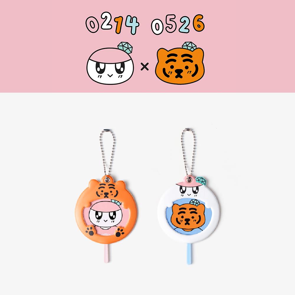 

Предзаказ SEVENTEEN BONGBONGEE X MUZIK TIGER Mini Picket Keyring Set