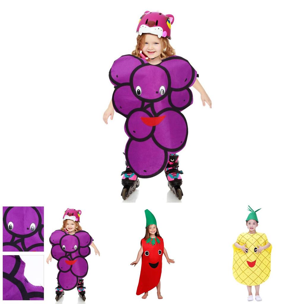 Kids Performance Outfit Fruits Vegetables