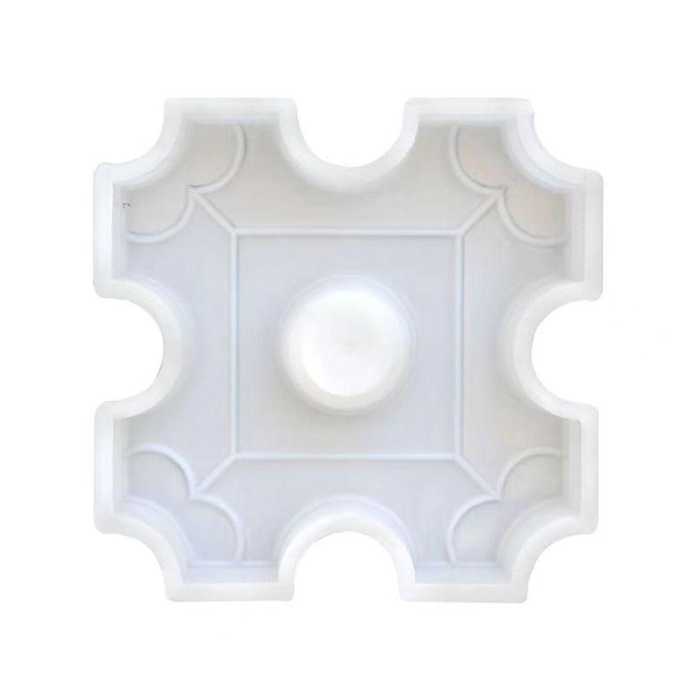 1Pcs 25x6cm Paving Brick Mould Plastic Reusable Concrete Path Maker Mold Hollow Grass DIY Walk Maker For Lawn Patio Yard Garden