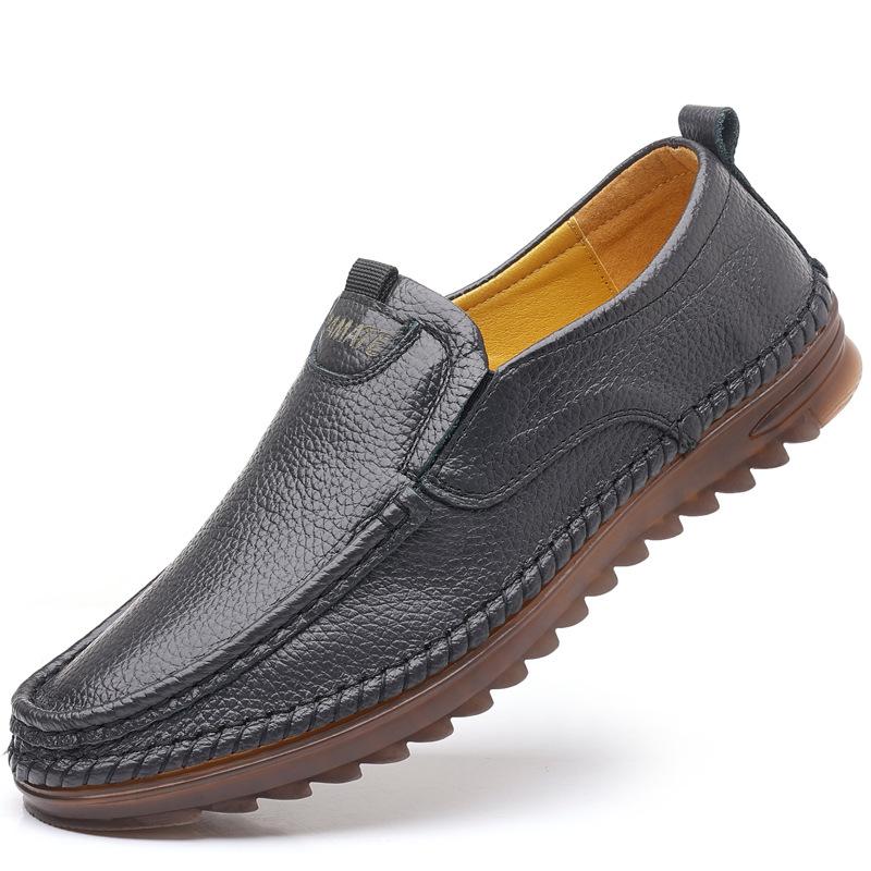 

Formal Oxford Shoes for Mens Dress Shoes Man Wedding Dress Office Shoes Men Zapatillas Hombre Mocassin Sneakers Flats Male Brown 44 чёрный