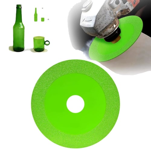 

Aurooooa Glass Cutter, Glass Cutting Grinder, 100mm x 1mm x 20mm, Single-Piece Set, Excellent Sharpness, for Glass, Ceramic, Glass Bottles, and More,