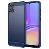 For Samsung Galaxy A05 4G Case Anti-Scratch Cover TPU Carbon Fiber Texture Phone Shell