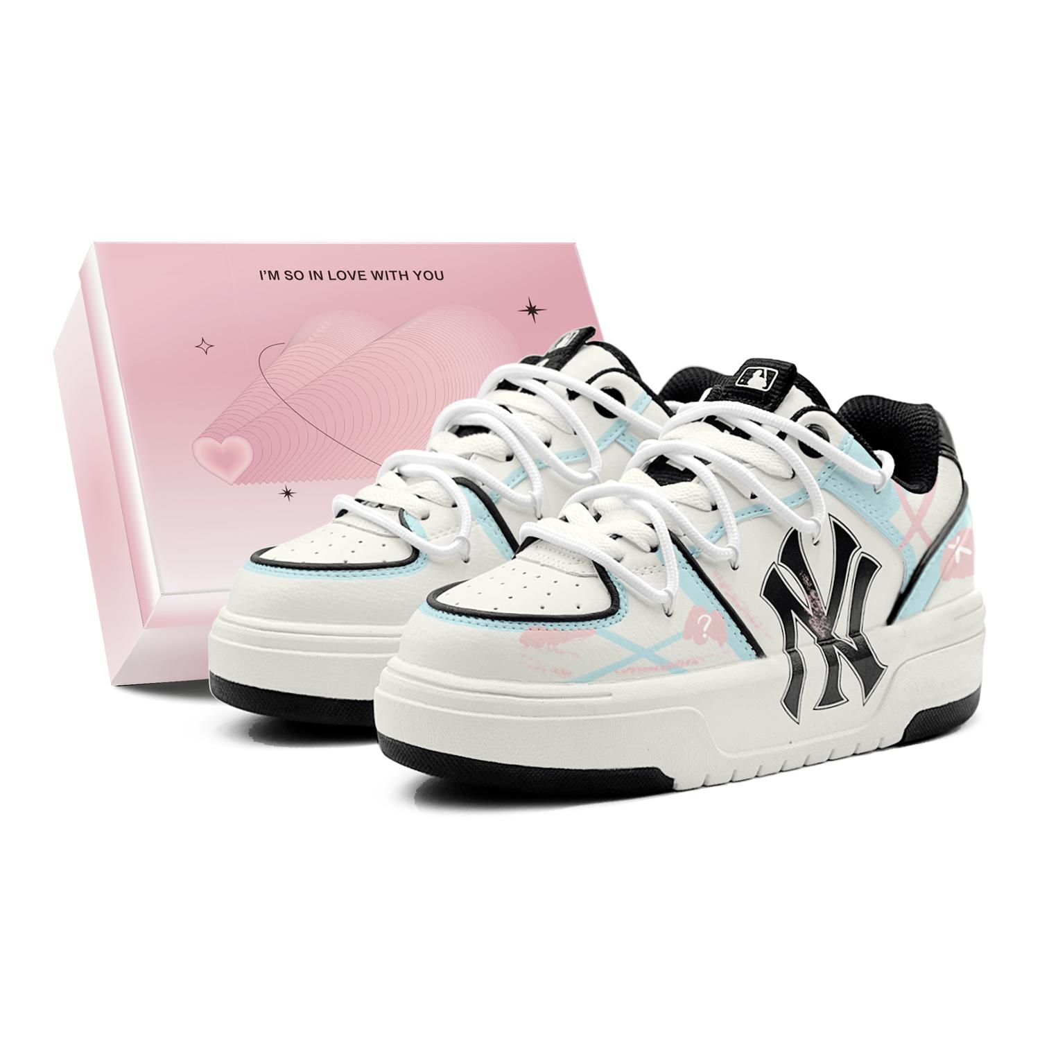 

MLB Chunky Liner Fun Symbol, Deconstruction Design, Individual Fashion, Graffiti Low top Skateboard Shoes Unisex 3ASXCA12N-50WHS(TeamS2-) 39