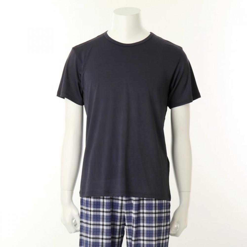 VenuS Summer Men S Home Wear T ShirT Cool Breeze  Vev3920m Navy (NB)/110