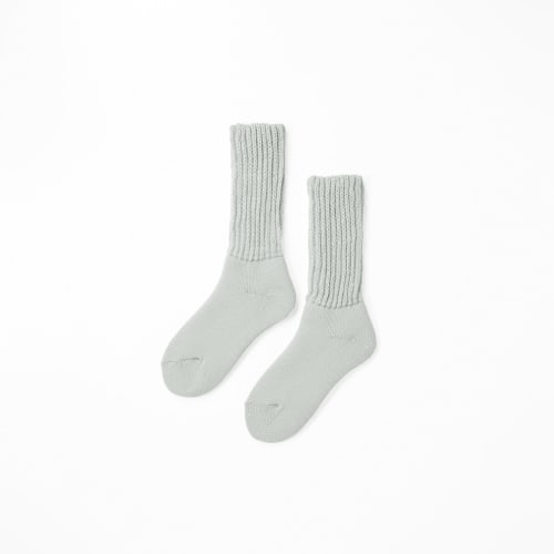 Thermos &ONDO Warm Fleece Room Socks, Mid-Length, 22-25cm, Mint, Thermos-Like Warmth, Cold Protection, Winter Warmth, Warm Socks