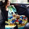 1pc, Disney Friends Beach Adventure Blanket, Seasonal Universal, Home Decor, Blanket, Soft Flannel Throw Blanket, Versatile & Cozy for Bedroom, Living
