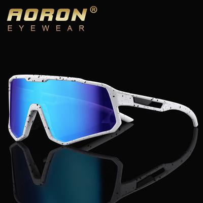 aoron PC Frame Polarized Sunglasses for Men Women Outdoor Sports Cycling Driving Glasses UV400 Anti Glare Fashion Skiing Goggles