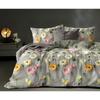 Glace Cotton AC Comforter Set Double Bed King Size with Flat Double Bedsheet & 2 Pillow Covers, 4 Pieces Bedding Set |