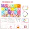 Jewelry Set DIY Handmade Beaded Kit Toy Arts Crafts Beads Toys for Children Girl  Girl Gift