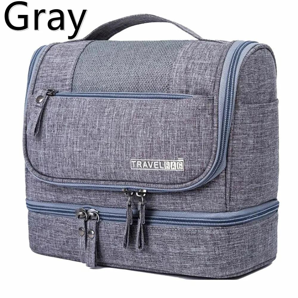Men Necessaries Hanging Make Up Bag Oxford Travel Organizer Cosmetic Bags Women Necessaries Make Up Case Wash Toiletry Bag