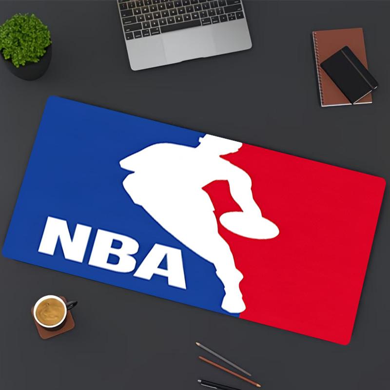 NBA Print Mouse Pad, for Keyboard Pad Laptop PC Mat for Office Home Use, Desk Decor, Perfect Birthday Gift for Gamers
