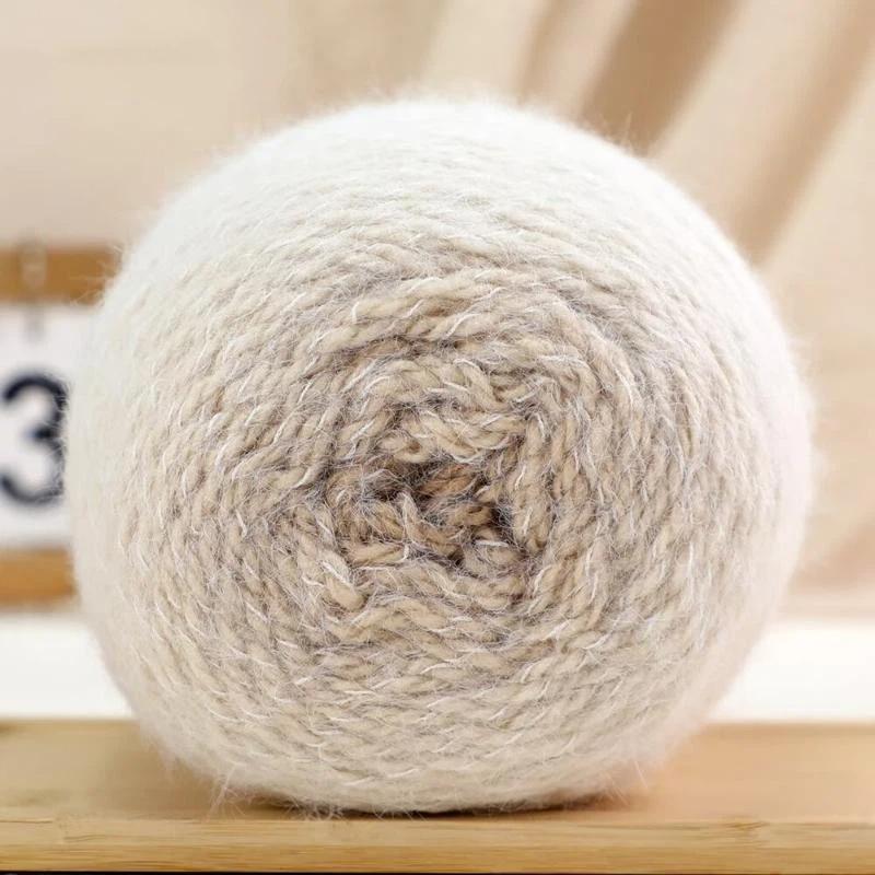 200G/ Roll Practical Gradient Color Wool Yarn Multicolor Handmade Crochet Yarn Soft Diy Knitting Yarn For Hat Sweater