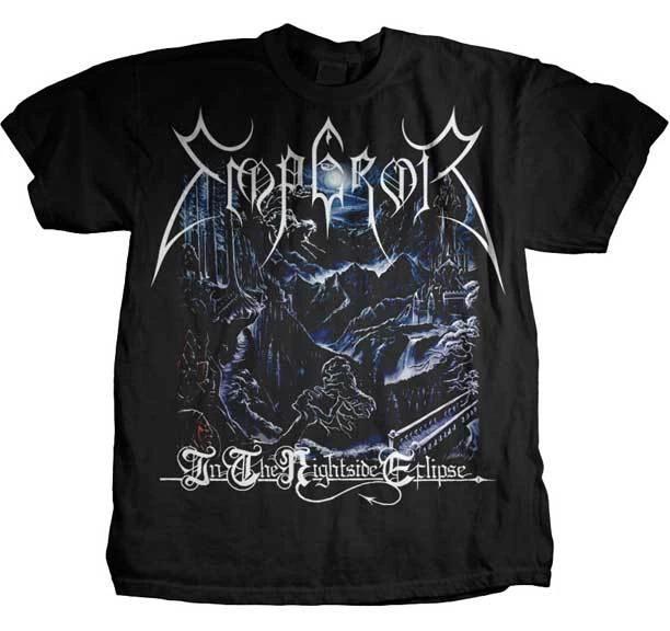 EMPEROR - In The Nightside - T SHIRT S-M-L-XL-2XL Nuovo Merchandise Ufficiale Hi Fidelity