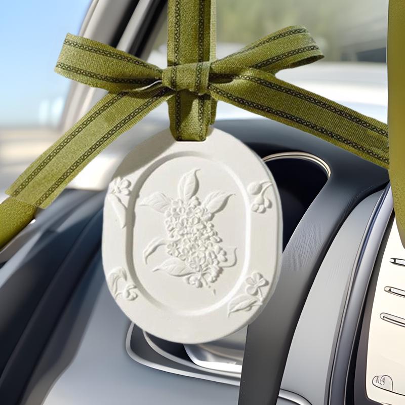 

Long-Lasting Car & Home Scented Tablet: Air Freshener & Odor Remover White Tea Scent