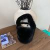 Plush Bag Women's Autumn and Winter Leisure Niche Plush Hand Bag Bucket Bag