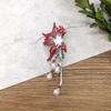 Forest retro fairy tale versatile brooch bee pearl temperament brooch pin coat with accessories