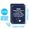 Interactive Board Game Cards for Parties Social Gatherings Featuring Dare Zone