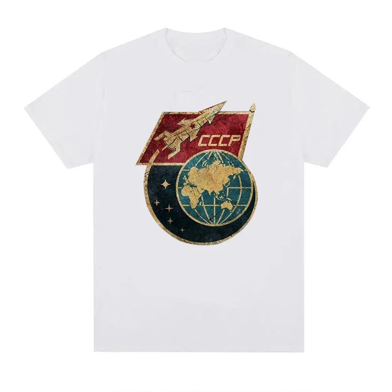 CCCP Russian T-Shirt Men Women Plus Size Fashion Oversized Breathable O-Neck Casual Streetwear Harajuku Summer Unisex Tees