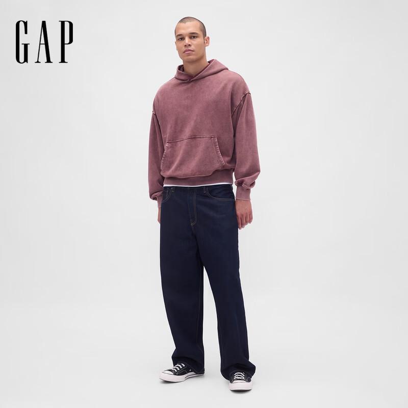 Gap Unisex Heavyweight Brushed Washed Hooded Sweatshirt