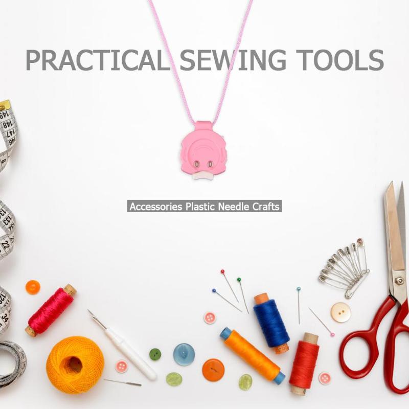 Plastic Needle Crafts Crochet Knitting Sewing Row Counter with Hanging Rope Knitting Tools