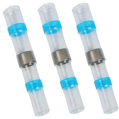 500Pcs/Set New Insulated Heat Shrink Tube With Solder Seal Butt Solder Electric Connector Set Waterproof Butt Connectors