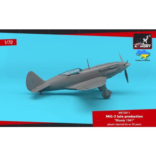 Armory 1/72 MiG-3 Late Model 1941 Plastic Model AMR72011