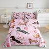 Erosebridal Sun and Moon Comforter Set Queen,Black and White Bedding Set for Kids Boys Girls,Psychedelic Tree of Life Down Comforter,Galaxy