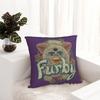 Snowball Furby 1998 Pillowcase Polyester Cushion Comfort Throw Pillow Sofa Decorative Cushions Used for Home Bedroom Living Room