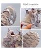Sneakers alla moda con fodera in velluto per bambini Autunno/Inverno 2025: Stile trendy da papà per ragazzi e ragazze