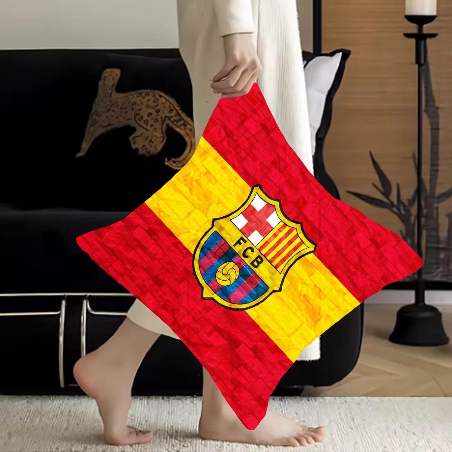 F-FC B-Барселона Кленовый Дизайн Подушка Счастливый Осенний Урожай Декор Праздничный Декораци Подушка n,(5) 30x30cm