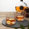 Japanese Edo Designer Crumple Paper Irregular Shape Crystal Faceted Der Whiskybecher Whiskey Whisky Rock Glass Artwork Wine Cup