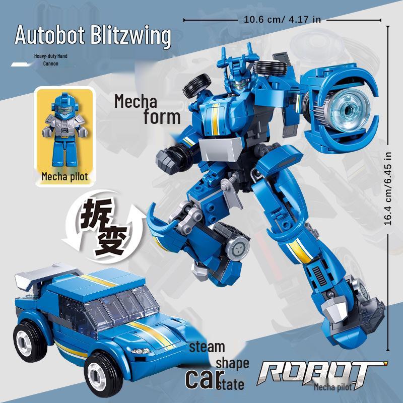 Xiao Luban Rideable Mecha Robot Building Blocks Educational Toy for Kids