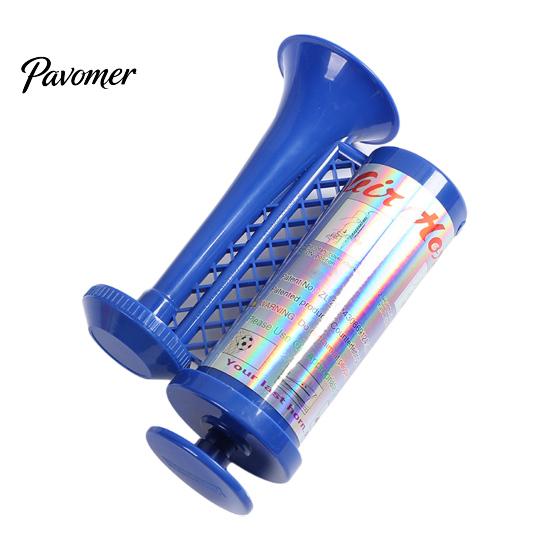Long-lasting Sound Horn Hand Pump Air for Sports Games, Cheering Noise Maker Hard PP Material Stadium, Portable Push Speaker Soccer Fan Party Handheld