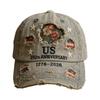Usa Patriotic Baseball Cap 1776- 250Th Anniversary Vintage Floral Embroidered Unisex Hat For Fourth Of July