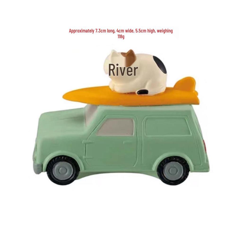 Statue of Liberty Cat Resin Miniature: World Traveler Series