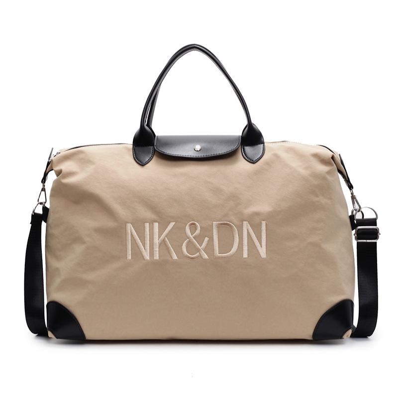 Travel bag large capacity casual fashion women s tote bag portable fitness training business trip trendy cool storage duffle bag