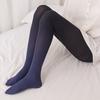 Long Socks for Women Girls Ladies Black Red Blue 120D Velvet Tights Opaque Seamless Stockings Fashion Pantyhose s(SO22)