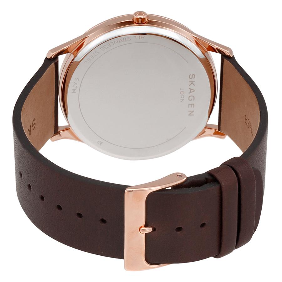 SKAGEN Jorn Dark Grey Dial Men Watch Women's Quartz Watch Stainless Steel 30m 41mm hour SKW6330