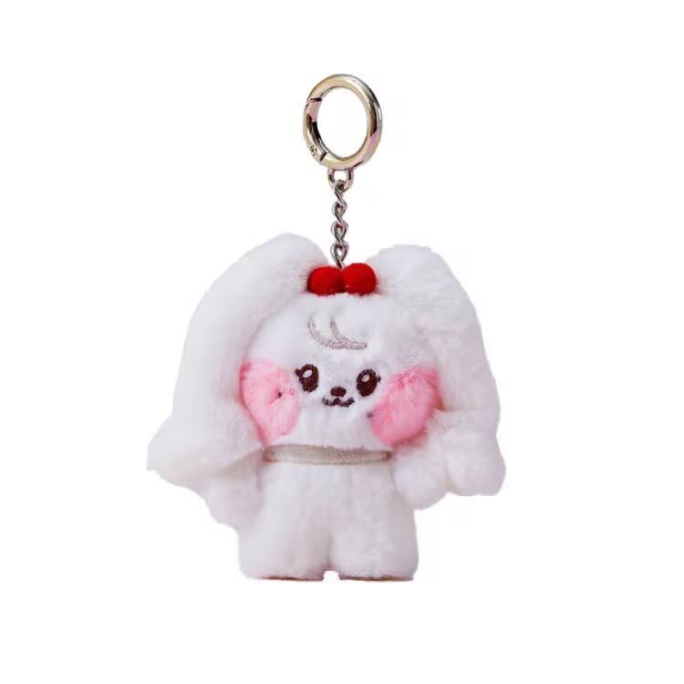 Ive Minive Cute Rabbit Plush Doll Keychain With Ultra Soft Short Plush And Vibrant Options Color