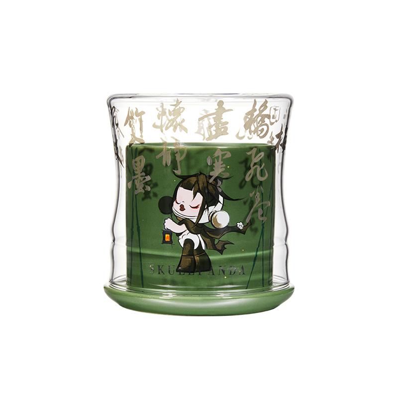 

Новый POP MART SKULLPANDA Коллекция Чернильных Цветков Сливы во Дворе, Свеча Тренд-товары PPMT-2311-0046 SKULLPANDA