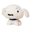 Cute Crayon Shin-chan Kurokawa White Dog Plush Stuffed Toy For Children's Birthday Gift 30cm