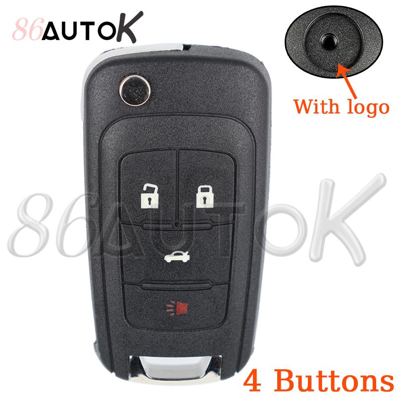 Car Key Case For Buick For Chevrolet Camaro Impala Aveo Malibu Sail Orlando Cruze Epica Trax Spark Car Remote Key Shell Cover