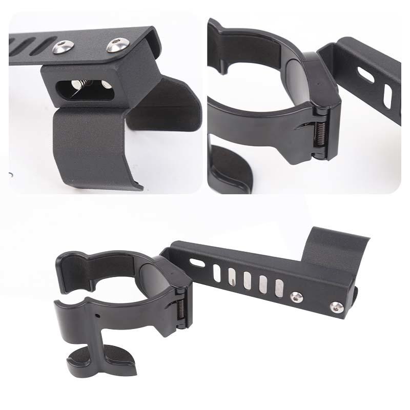 Auto Metall Co-pilot Griff Wasser Tasse Halterung Unterstützung Stehen Für Jeep Wrangler JL Für JT Gladiator 2024 Up auto Innen Zubehör