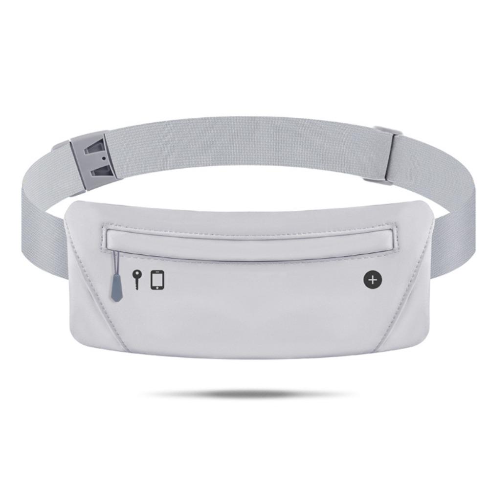 

High Elastic Sport Mobile Waist Bag Close Fitting Sports Phone Bag Outdoor Riding сірий