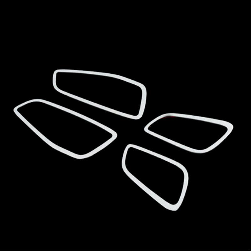 My Good Car ABS Chrom Innengriffverkleidung Innentürgriff Dekoration Zieraufkleber für Ford Kuga Escape 2013 -