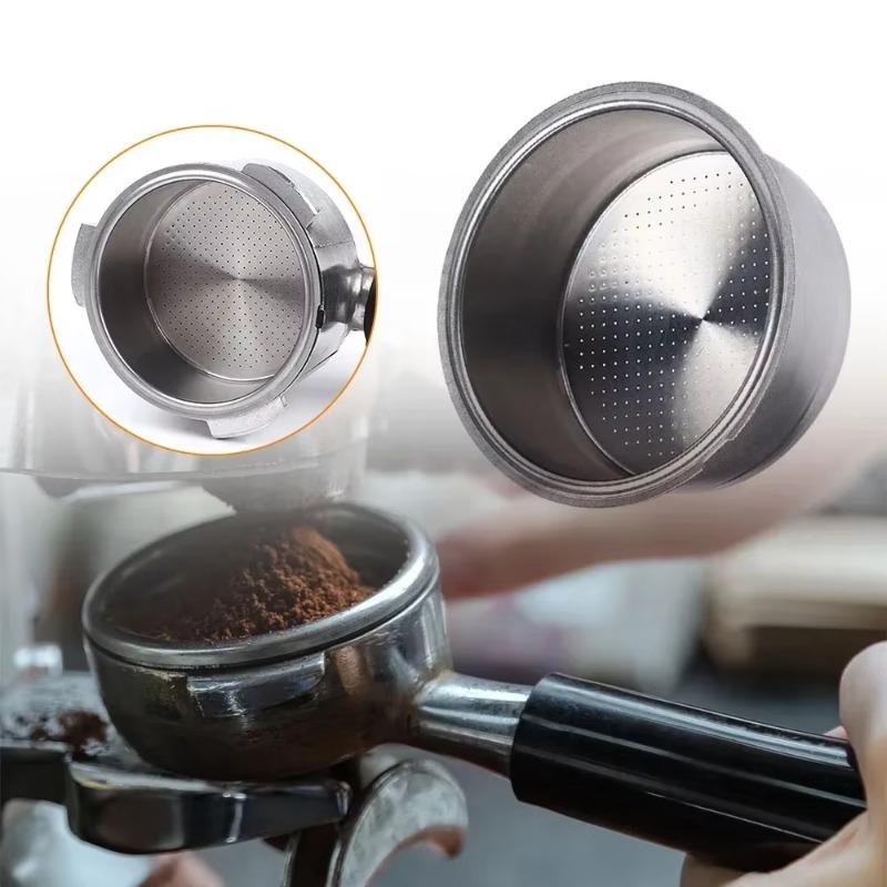 Coffee Filter Cup 51mm Non Pressurized Filter Basket For Breville Delonghi Filter Krups Coffee Products Kitchen Accessories