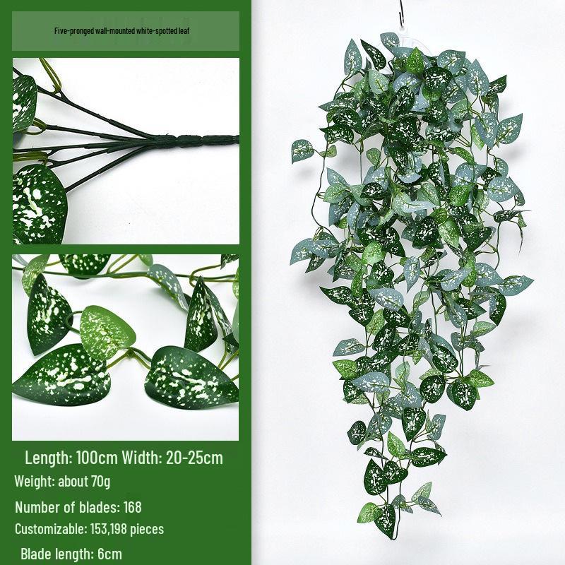 Artificial Hanging Vine Plant for Home Décor: Ideal for Living Room, Bedroom, Bathroom, Kitchen, Windowsill, Balcony, and Courtyard.