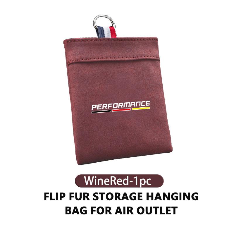For BMW Car Air Outlet Storage Box Organizer Hanging Bag Phone Holder E91 E92 E60 F10 F30 E39 E36 E87 X1 X3 X5 E70 E46 E90
